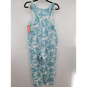 Colsie Blue Tie Dye Sleeveless Jumpsuit